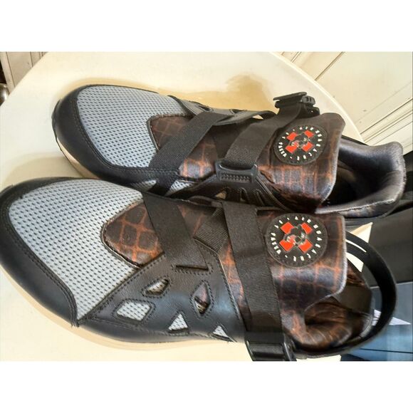 Nike Air Men's Huarache 20Y24 Patta Running Team Athletic Shoes Black Gray Sz 11 - Picture 4 of 13